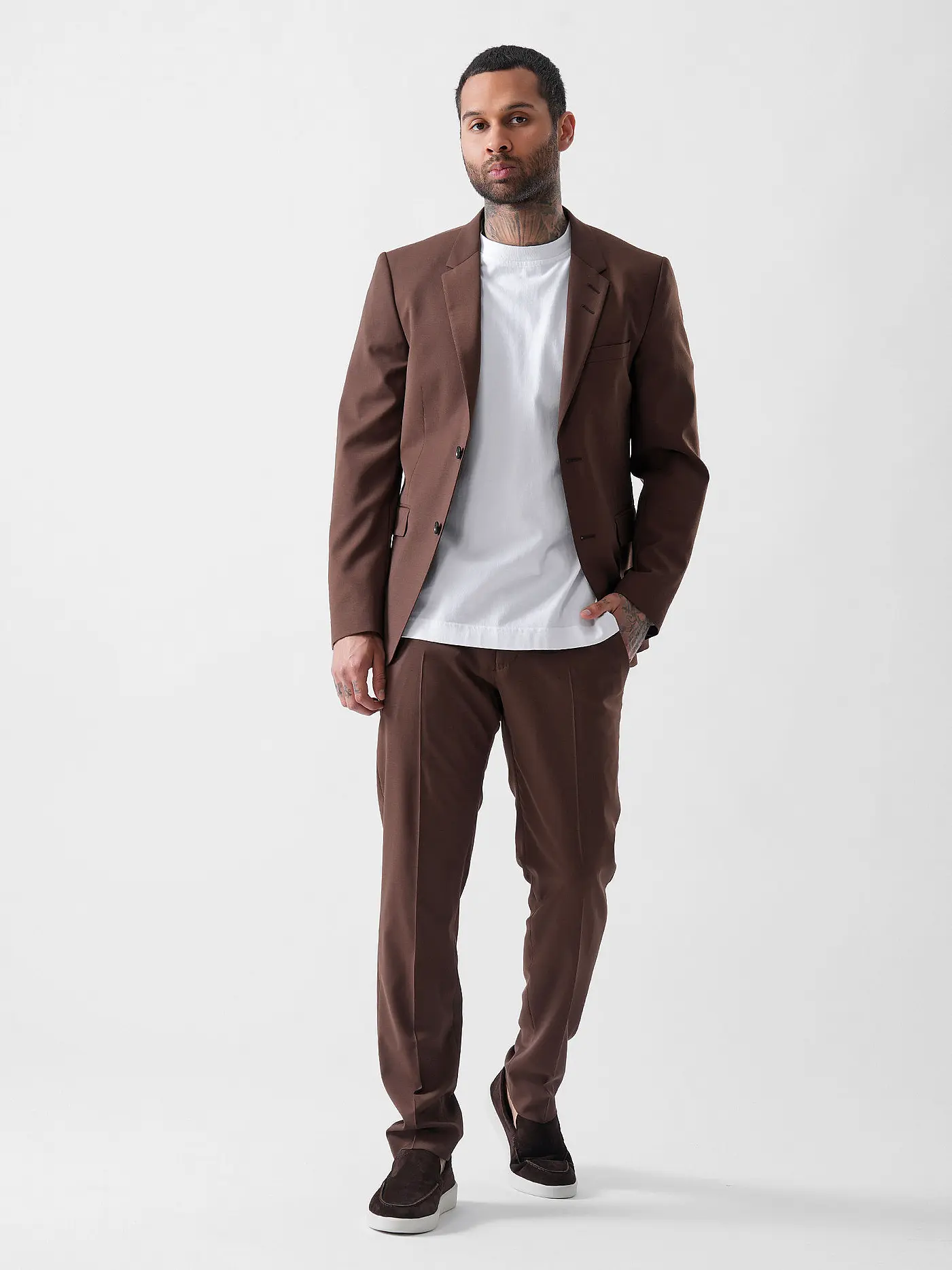 TIGER OF SWEDEN | Anzughose TENUTA | braun